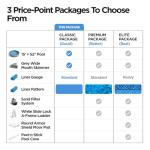 AquaDoc Coventry Round Steel Wall Above Ground Pool Kit 15' x 52" in Pewter Gray Finish with Wide Mouth Skimmer and Solid Blue Overlap Liner Classic Package - Made in North America