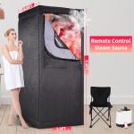 somavapor Portable Sauna Box Steam Room: Home Sauna Tent Kit for Personal Full Body Use Detox and Relaxation