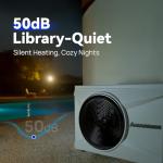 AQUASTRONG Inverter Swimming Pool Heat Pump,Pool Heater for Above Ground and Inground Pool Heating Smart WiFi Control and Cooling Pool Heater Pools Up to, 16000 Gallons