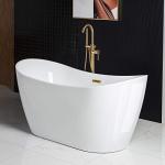 Woodbridge 59" Acrylic Freestanding Soaking Bathtub