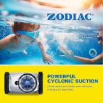 Zodiac MX6 Suction-Side In-Ground Pool Cleaner, Cyclonic Suction and X-Trax for Extreme Maneuverability
