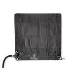 Intex 47 Inch x 47 Inch Solar Pool Heater Mat for 8,000 Gallon Above Ground Pool with Hose Attachment and Bypass Valve, Black (2 Pack)