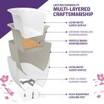 ANZZI 67” Luxury Freestanding Soaker Tub