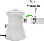 Swimming Pool Replacement Hose,Replacement Hose for Above Ground Pools,59” Long 1.25" Diameter Filter Pump Hose,Compatible with Pump Model 607, 637.