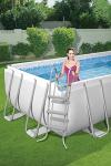 Bestway 58335E-BW 42 Inch Flowclear Above Ground Pool Ladder