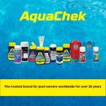 AquaChek 7-Way Pool and Spa Test Strips - Silver Pool Test Strips For pH, Total Chlorine, Free Chlorine, Bromine, Alkalinity, Total Hardness, and Cyanuric Acid - Water Quality Testing Kit (100 Strips)