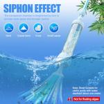 Spa Vacuum Compatible with 6250 Paradise Power, No Pumping, No Batteries or Electricity, Powered by Water Pressure, Cordless Hot Tub Vac Cleaner Picks up Pebbles, Sand&Debris, with Telescopic Handle