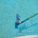 Above Ground Pool Cleaning Kit with Garden Hose Pool Vacuum, Aluminum Frame Leaf Rake Net, Wall Brush and 8Ft Pole for Remove Leaves & Debris