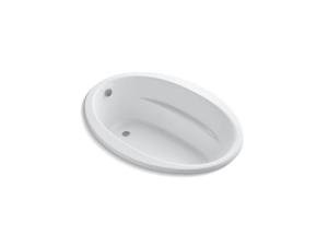 Kohler 1163-S1-0 Sunward® 60" x 42" drop-in bath, White