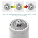 INTEX C1000 Cartridge Filter Pump for AGP: 1000 GPH Pump Flow Rate - Cartridge Gauge Indicator - HydroAeration Technology - Includes Type A Filter Cartridge - Turnover Rate/System Flow 750 GPH