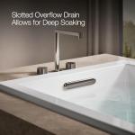 Kohler 1848-0 Underscore® 60" x 36" drop-in bath, White