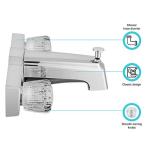 Dura Faucet Economical Classic Tub and Shower Faucet with Diverter (Chrome Polished)