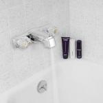 Dura Faucet Economical Classic Tub and Shower Faucet with Diverter (Chrome Polished)