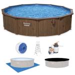 Bestway Hydrium 18' Round Above Ground Pool Set