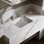 KOHLER 2882-0 Verticyl Rectangular Undermount Bathroom Sink, 19 3/4", White