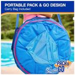 SwimWays Spring Float Premium Papasan Pool Lounger, Inflatable Pool Floats Adult with Fast Inflation for Ages 15 & Up