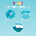Intex 4ft Mini Vinyl Kiddie Pool for Kids