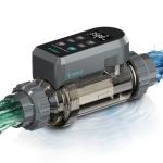 Salt Water Pool Chlorinator System - Saltwater Chlorine Generator with Smart App Control, USA Titanium Cell, Easy to Install, for Pools Up to 15,000 Gallons