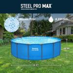 Bestway Steel Pro MAX 15' Round Above Ground Pool