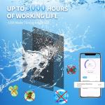 WiFi Salt Chlorine Generator, Briidea Chlorine Generator with USA Titanium Salt Cell, APP Monitoring & Real-Time Salt Alerts, for Swim Spas Up to 2,000 Gallons