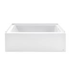 American Standard 2946102.020 Studio 60 x 32-Inch Alcove Bathtub, Right-Hand Drain, White