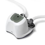 Intex Krystal Clear Saltwater Pool Chlorine System for Above Ground Pools up to 15,000 Gallons, Pool Cleaner with Automatic Timer and Self Cleaning