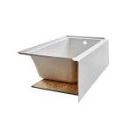 American Standard 2946102.020 Studio 60 x 32-Inch Alcove Bathtub, Right-Hand Drain, White
