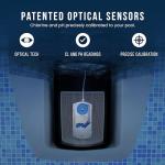 WaterGuru Sense S2 Smart Pool Monitor – Digital Pool & Spa Water Tester for Chlorine, pH, CYA & Alkalinity – Wi-Fi Enabled – Includes C5 Cassette, Float Ring & Batteries