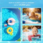 Saltwater Pool System, Westaho Salt Chlorine Generator with USA Titanium Cell for Above Ground Pools Up to 15,000 Gallons, Compatible with Intex Pool, IP 66 Waterproof