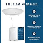WaterGuru Sense S2 Smart Pool Monitor – Digital Pool & Spa Water Tester for Chlorine, pH, CYA & Alkalinity – Wi-Fi Enabled – Includes C5 Cassette, Float Ring & Batteries