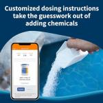 Crystal Smart Water Monitor for Chlorine & Bromine Pools, Hot Tubs & Swim Spas - 24/7 Continuous Digital Water Testing with App Notifications & Customized Chemical Dosing (New Model)