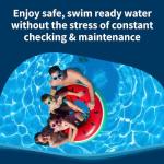 Crystal Smart Water Monitor for Chlorine & Bromine Pools, Hot Tubs & Swim Spas - 24/7 Continuous Digital Water Testing with App Notifications & Customized Chemical Dosing (New Model)