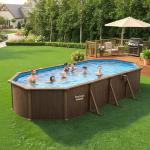 Bestway 24' x 12' Oval Above Ground Pool Set