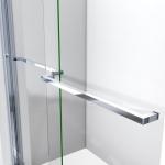 DreamLine Sapphire 56-60 in. W x 60 in. H Semi-Frameless Bypass Tub Door in Chrome, SHDR-6360602-01