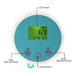 6-in-1 Bluetooth Swimming Pool Water Tester EC/Salinity/pH/ORP/Temperature/Chlorine Meter Wireless Floating Smart Pool Monitor Water Tester for Pools & Swim Spas