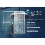 DreamLine Sapphire 56-60 in. W x 60 in. H Semi-Frameless Bypass Tub Door in Chrome, SHDR-6360602-01