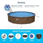 Bestway Hydrium 16' Round Above Ground Pool Set