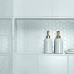 WOODBRIDGE 60” x 32” Four-Piece Direct-to-Stud Alcove Tub Surround Wall Panel Kit in White