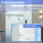 WOODBRIDGE 60” x 32” Four-Piece Direct-to-Stud Alcove Tub Surround Wall Panel Kit in White