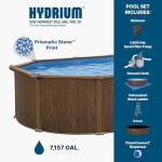 Bestway 24' x 12' Oval Above Ground Pool Set