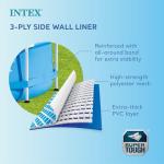 Intex 10ft Metal Frame Above Ground Pool Set