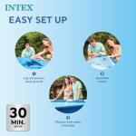 INTEX 14ft Rectangular Above Ground Pool Set