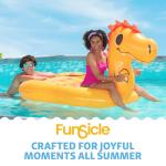 Funsicle 36" SureStep Pool Ladder, for Above Ground Swimming Pools, Blue & White