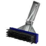 Poolmaster 5-Inch Stainless Steel Pool Algae Detail Brush, Heavy-Duty Aluminum Back, for Gunite Concrete Pools and Spas, Small Narrow Head for Corners, Steps and Tight Areas