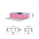 Intex 7ft x 5ft Rectangular Metal Frame Pool