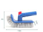 Sepetrel Pool Brush Head for Cleaning Walls,Steps & Corners,Rotatable Hand Scrub Brushes,for Inground/Above Ground Swimming Pool,Spa, Bathroom, Hot Tub, Kitchen