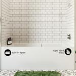 Voltaire 72" x 36" Right-Hand Drain Alcove Bathtub with Apron and Armrest