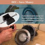 2 Pcs Pool Light Wedge Part #132, Swimming Pool Light Wedge Fixes Broken Swimming Pool Niche, Fits All Pool Lighting Fixtures, Easy Setup, Non-Rust, Durable, UV-Resistant, Above Ground, Inground Pool