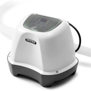 Intex Krystal Clear Saltwater Pool Chlorine System for Above Ground Pools up to 4,500 Gallons, Pool Cleaner with Automatic Timer and Self Cleaning
