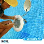 Pool Light Wedge - Swimming Pool Light Wedge Fixes Broken Swimming Pool Niche - Fits Most Pool Lighting Fixtures - Easy Setup - Non-Rust, UV-Resistant - Durable Above Ground, Inground Pool Parts